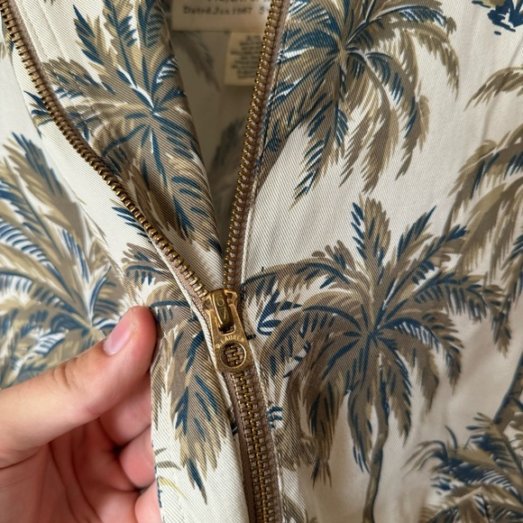 BNWT RRSP $145.00CAD Denim & Supply Ralph Lauren palm tree print bomber jacket - Picture 4 of 9